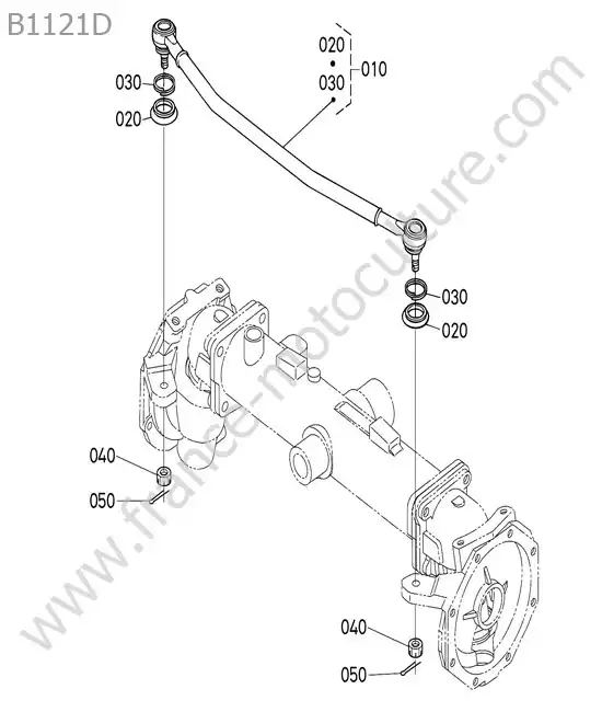Rotule direction KUBOTA B1121