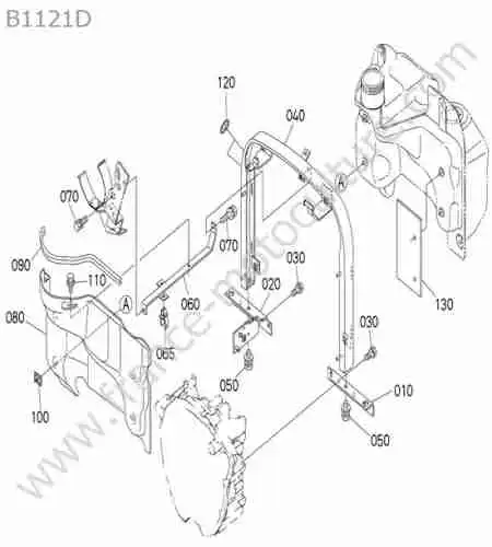 KUBOTA - B1121 : Pilier