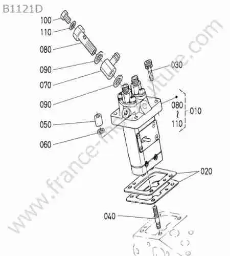 KUBOTA - B1121 : Pompe injection