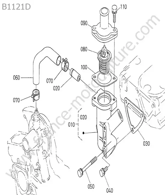 Thermostat KUBOTA B1121