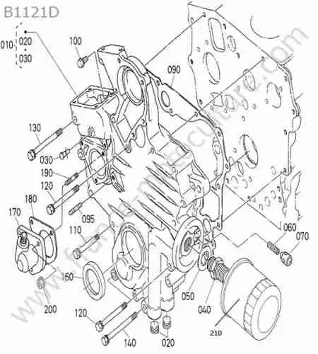 KUBOTA - B1121 : Carter distribution