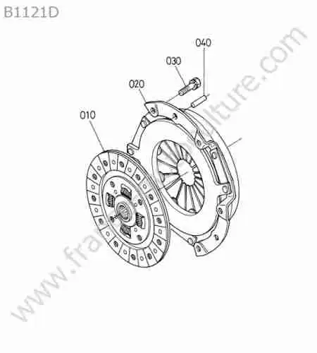 KUBOTA - B1121 : Embrayage