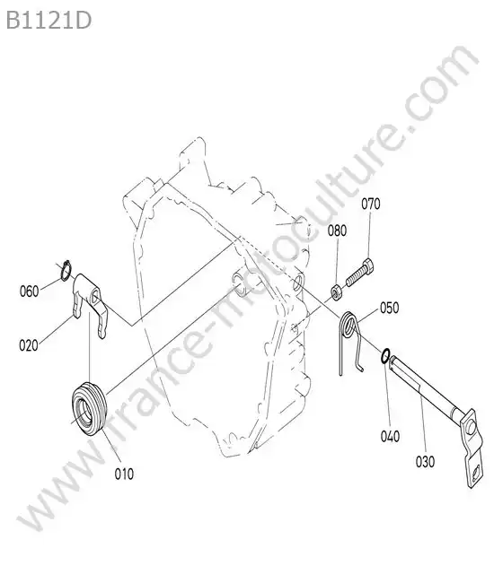 Butee embrayage KUBOTA B1121