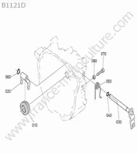 KUBOTA - B1121 : Butee embrayage