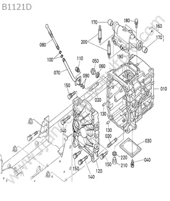 Carter transmission KUBOTA B1121