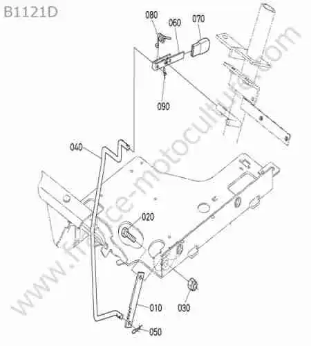 KUBOTA - B1121 : Freins parking