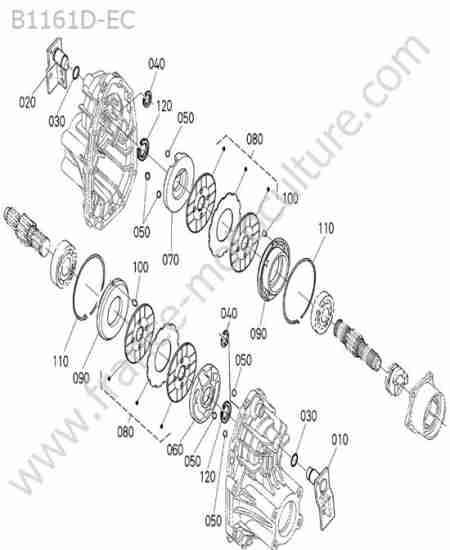 KUBOTA - B1161 : Frein