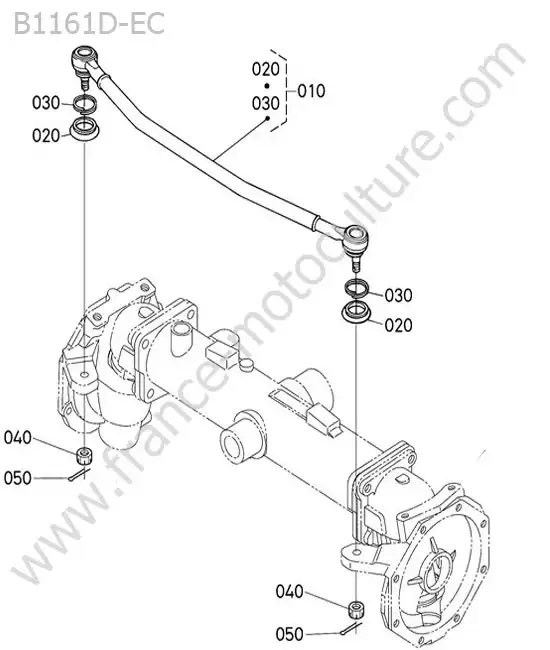 Rotule direction KUBOTA B1161