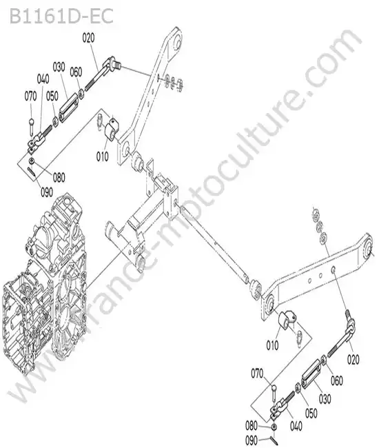 Tendeur bras inferieurs KUBOTA B1161