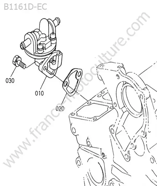 Pompe alimentation  KUBOTA B1161