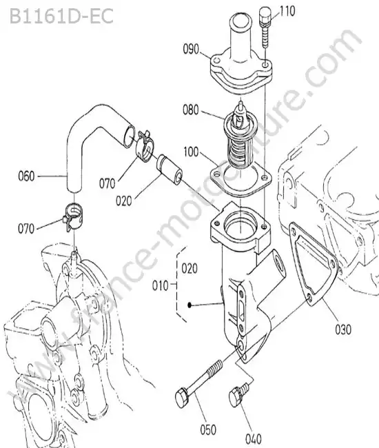 Thermostat KUBOTA B1161