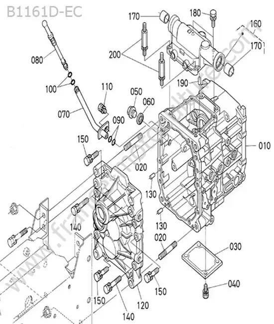 Carter transmission KUBOTA B1161