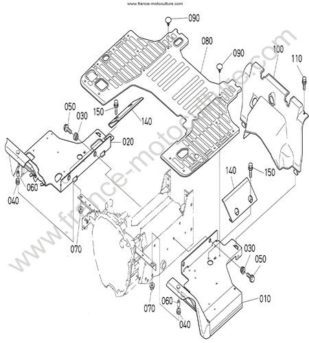 Marchepied KUBOTA B1220