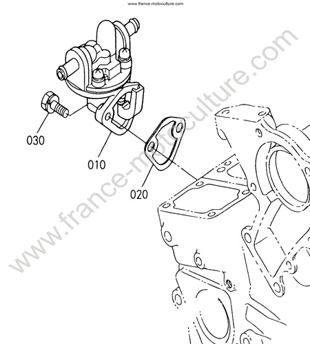 Pompe alimentation KUBOTA B1220