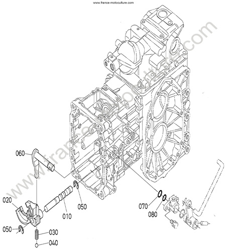 Fourchette 3 KUBOTA B1220
