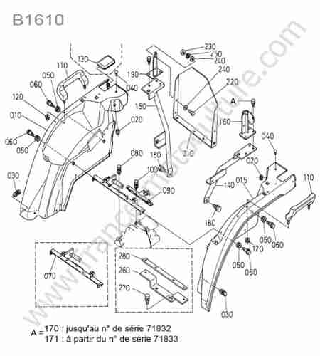 KUBOTA - B1610 : Aile