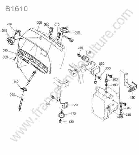 KUBOTA - B1610 : Electricite