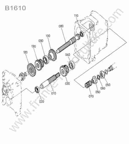 KUBOTA - B1610 : Arbre 3