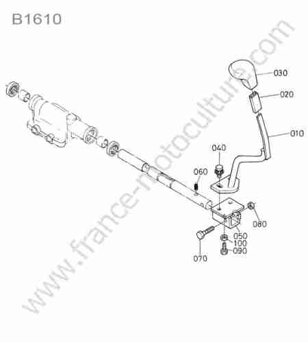 KUBOTA - B1610 : Levier vitesses