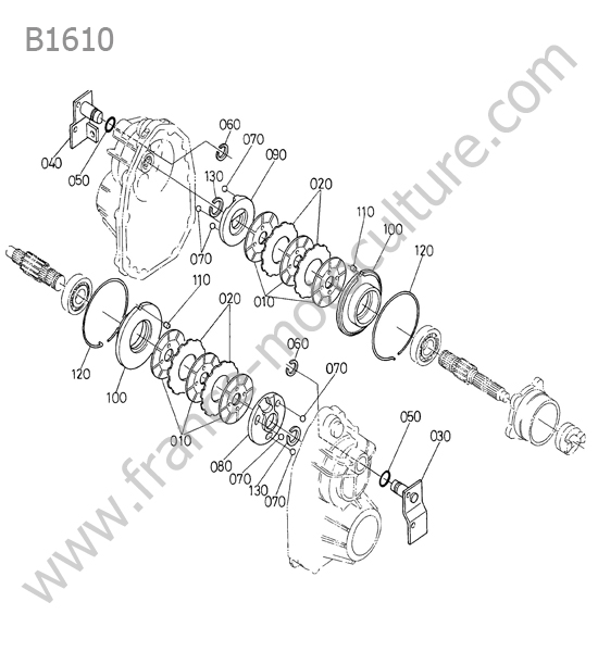 Frein KUBOTA B1610
