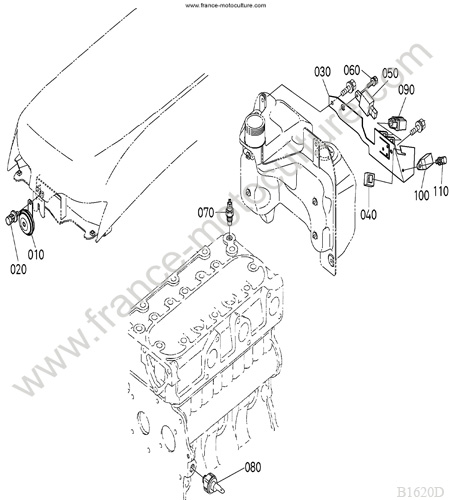 Eléctricité 2 KUBOTA B1620