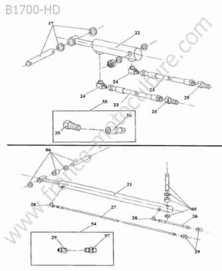 KUBOTA - B1700 : Flexible (gcd700)