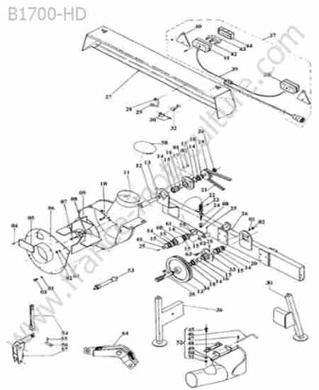 KUBOTA - B1700 : Turbine (gcd700)
