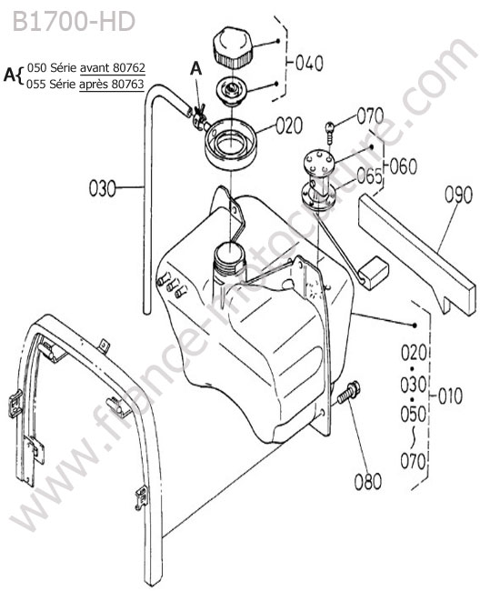 Reservoir KUBOTA B1700