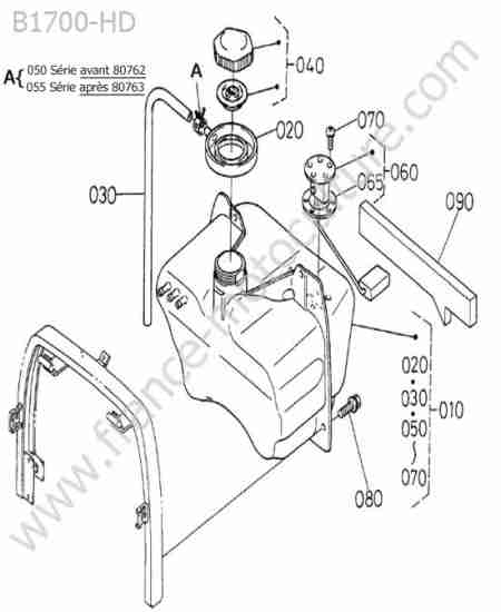 KUBOTA - B1700 : Reservoir