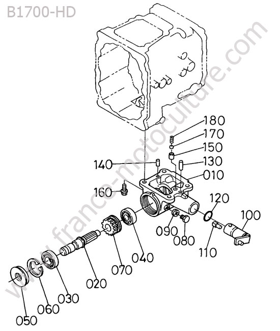 Pdf ventrale KUBOTA B1700