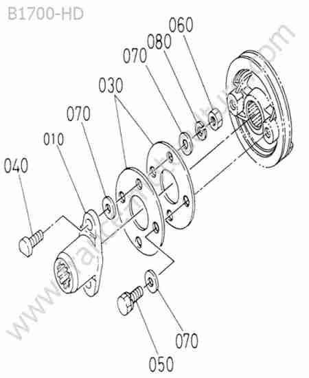 KUBOTA - B1700 : Pdf avant