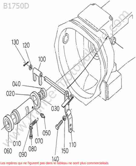 KUBOTA - B1750D : Butee embrayage