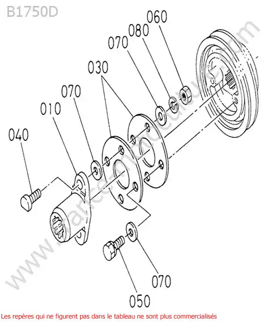 Pdf avant KUBOTA B1750D