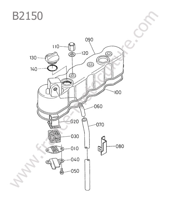 Couvre-culbuteurs KUBOTA B2150