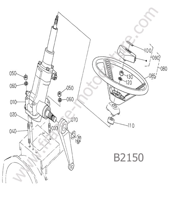Servo direction KUBOTA B2150