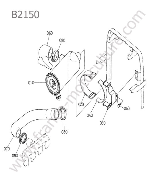 Filtre air KUBOTA B2150