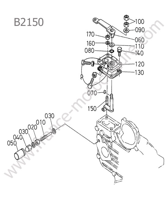 Limiteur regime KUBOTA B2150