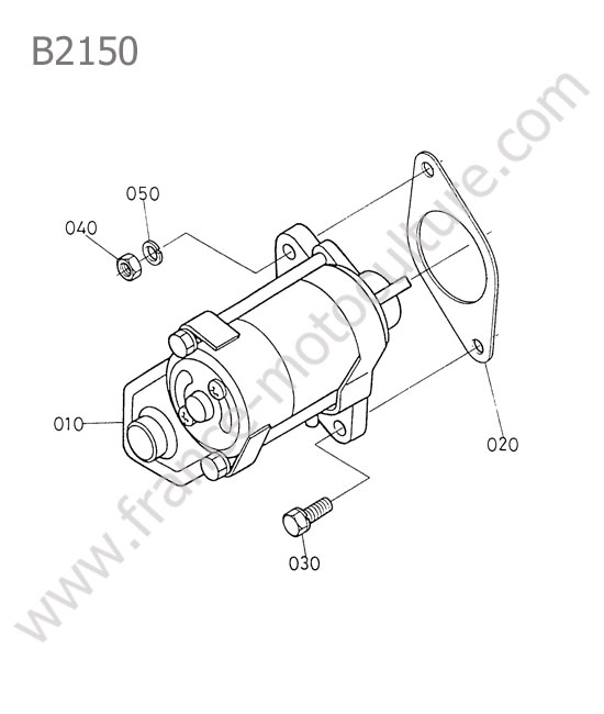 Demarreur KUBOTA B2150