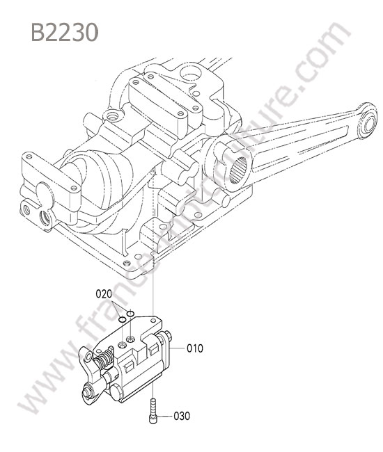 Distributeur hydraulique KUBOTA B2230
