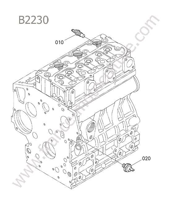 Mano contact KUBOTA B2230