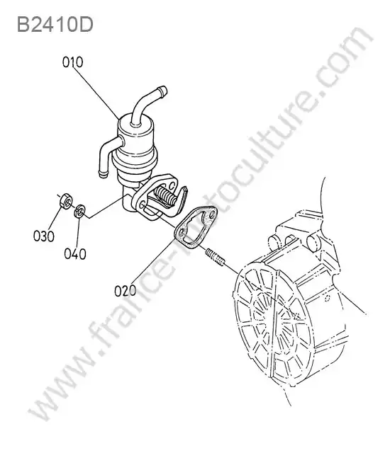 Pompe alimentation KUBOTA B2410