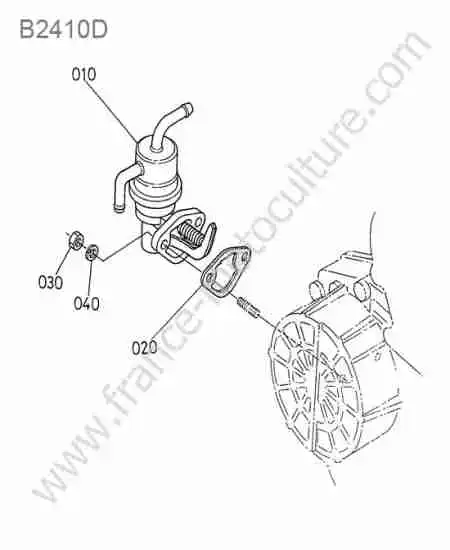 KUBOTA - B2410 : Pompe alimentation