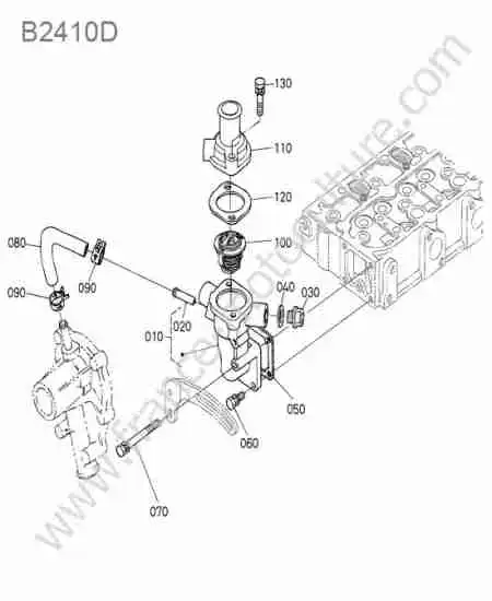 KUBOTA - B2410 : Thermostat