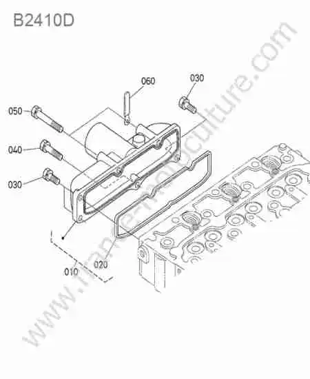 KUBOTA - B2410 : Collecteur admission