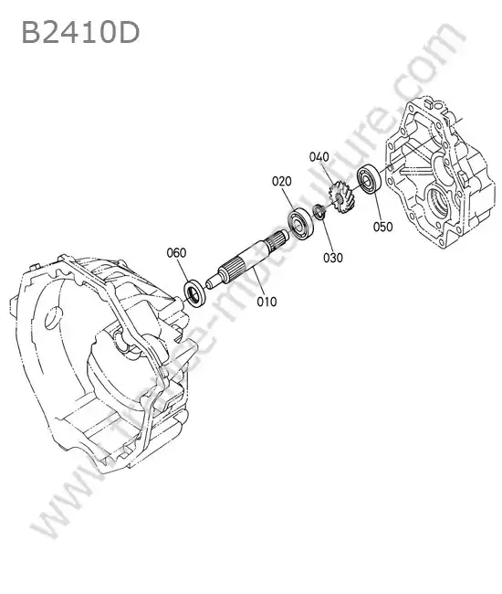 Arbre embrayage KUBOTA B2410