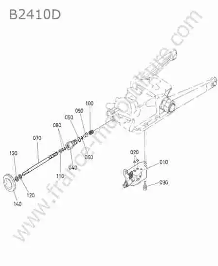 KUBOTA - B2410 : Distributeur hydraulique