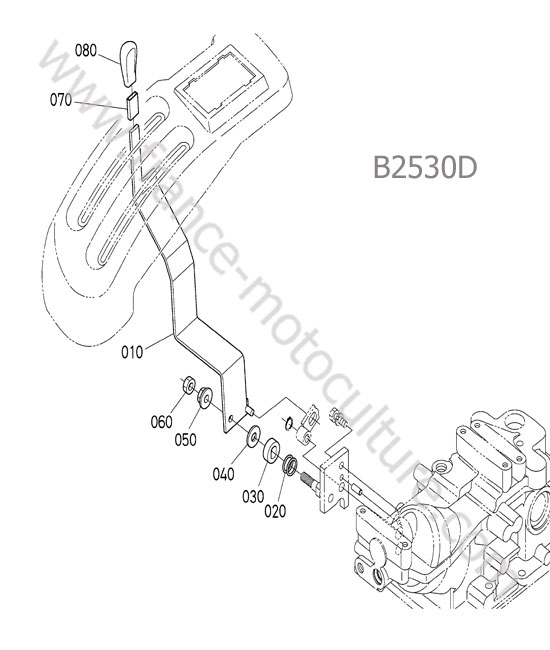 Levier position KUBOTA B2530