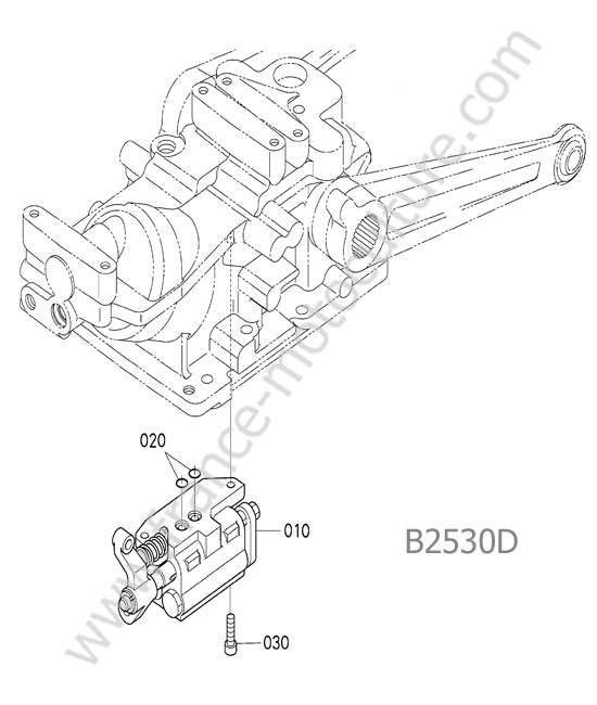 Distributeur hydraulique KUBOTA B2530
