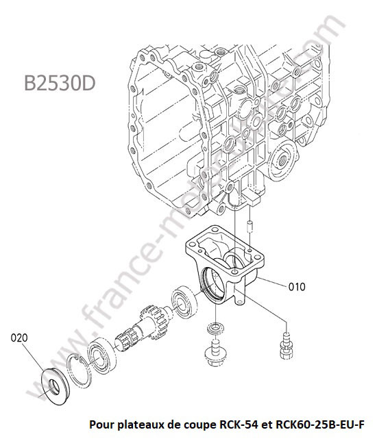 Carter pdf ventrale KUBOTA B2530