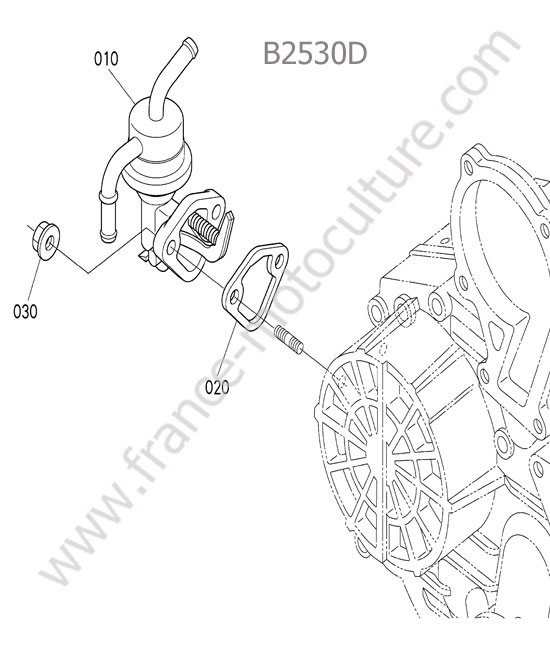 Pompe alimentation KUBOTA B2530